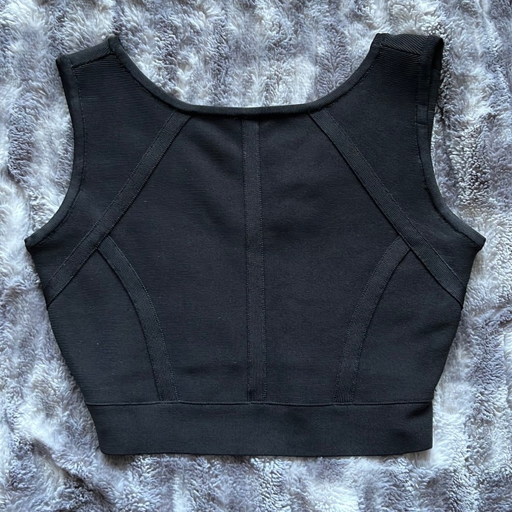 BCBG Fenella Reversible Crop Tank Top.
